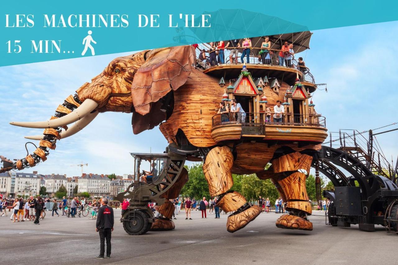 Coeur Feydeau Kervegan Le Duplex Hyper Centre Lägenhet Nantes Exteriör bild